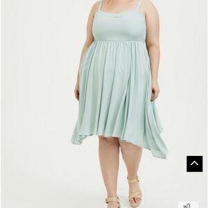 Torrid Challis Tank Sharkbite Dress NWT